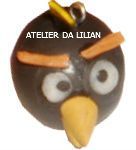 Chaveiro Angry Bird Black Bird